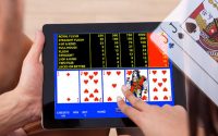 Video poker blends strategy with fast gameplay